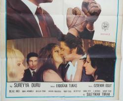 ESKİ DÖNEM HAYATIM-CÜNEYT ARKIN-MÜŞERREF TEZCAN-BİLAL İNCİ-SÜLEYMAN TURAN ORİJİNAL SİNEMA AFİŞİ ÇOK NADİRDİR