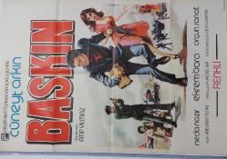 ESKİ DÖNEM BASKIN-CÜNEYT ARKIN-NECLA NAZIR-EKREM BORA-ORÇUN SONAT ORİJİNAL SİNEMA AFİŞİ ÇOK NADİRDİR