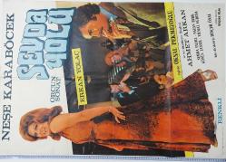 ESKİ DÖNEM SEVDA YOLU-NEŞE KARABÖCEK-ERKAN YOLAÇ-ORÇUN SONAT ORİJİNAL SİNEMA AFİŞİ ÇOK NADİRDİR