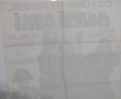 ESKİ DÖNEM HAMSİ NURİ-ÖZTÜRK SERENGİL-ZEKİ ALASYA-FÜSUN ÖNAL ORİJİNAL SİNEMA AFİŞİ ÇOK NADİRDİR