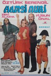 ESKİ DÖNEM HAMSİ NURİ-ÖZTÜRK SERENGİL-ZEKİ ALASYA-FÜSUN ÖNAL ORİJİNAL SİNEMA AFİŞİ ÇOK NADİRDİR