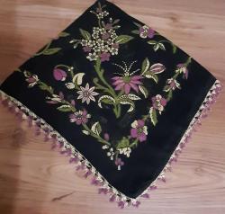 3 ADET İĞNE OYALI TÜLBENT YAZMA