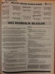Milliyet Oks Pozitif Gazetesi , 2 Kasım 2005 , Anadolu Liseleri , Kolejler Ve Fen Liseleri , Deneme Sınavı , Hedefi Belli Olan Kazanıyor , Abbas Güçlü , Oks Rehberlik Bilgileri , Milliyet Liselere Hazırlık Dergisi , Türkçe Testi , Sosyal Bilgiler Testi , Fen Bilgisi Testi , Matematik Testi , Türkçe Testi