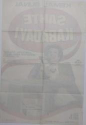 ESKİ DÖNEM SAHTE KABADAYI-KEMAL SUNAL-KAZIM KARTAL-SUNA SELEN-HASAN CEYLAN ORİJİNAL SİNEMA AFİŞİ ÇOK NADİRDİR