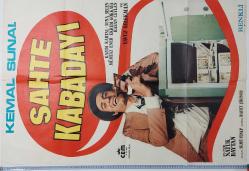 ESKİ DÖNEM SAHTE KABADAYI-KEMAL SUNAL-KAZIM KARTAL-SUNA SELEN-HASAN CEYLAN ORİJİNAL SİNEMA AFİŞİ ÇOK NADİRDİR