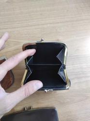 3 Adet Vintage Alman Bozuk Para cüzdanı