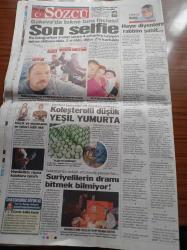 Sözcü Gazetesi - 14 Şubat 2017 - Beşiktaş Teknik Direktörü Şenol Güneş 74 Puan Şampiyon Yapar - 15 Temmuz Şehidinin Oğlu Rest Çekti İdam Gelmedi Evet Demem Oy Vermem - Evet'çiler 12 Eylül Ağzıyla Konuşuyor - 35 Yıl Sonra Aynı Taktik - Hayırcılar Darbeci Sözü Çileden Çıkardı - Bakanlık Sigaraya Hayır Afişi Toplattı - Özgür Suriye ordusu - Recep Tayyip Erdoğan - Hocama Dokunma