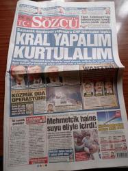 Sözcü Gazetesi - 26 Ekim 2016 - Fenerbahçe'de Ali Koç Adaylığı Heyecanı -  Başkanlık Dayatması Yapanlara CHP Lideri Kemal Kılıçdaroğlu'ndan Tepki - Devlet Bahçeli - Binali Yıldırım - Adil Öksüz Zekeriya Öksüz Ve Akın İpek'in  Başına Para Kondu - Kozmik Oda Operasyonu - Bekir Bozdağ Usame Bin Ladin Amerika İçin Neyse Fettullah Gülen De Bizim İçin Odur