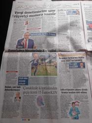 Sözcü Gazetesi - 26 Ekim 2016 - Fenerbahçe'de Ali Koç Adaylığı Heyecanı -  Başkanlık Dayatması Yapanlara CHP Lideri Kemal Kılıçdaroğlu'ndan Tepki - Devlet Bahçeli - Binali Yıldırım - Adil Öksüz Zekeriya Öksüz Ve Akın İpek'in  Başına Para Kondu - Kozmik Oda Operasyonu - Bekir Bozdağ Usame Bin Ladin Amerika İçin Neyse Fettullah Gülen De Bizim İçin Odur
