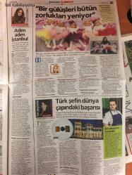 Milliyet Pazar Gazetesi , 26 Şubat 2017 , Sahibinden 40 Yaşında Emekli Vapur , Meksika'da Kahve Hasadı , 1 Yaşındaki Beşizlerle Survivor , Oscar'ı Kim Alacak , Onlarınki Sancılı Bir Aşk Hikayesi , Şükrü Özyıldız , Selin Şekerci , Lizbon Yükselişte , Eurovision'a Neden Yeniden Katılmalıyız , Türk Şefin Dünya Çapındaki Başarısı