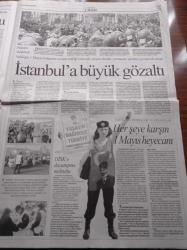 Cumhuriyet Gazetesi - 2 Mayıs 2007 - Abdullah Gül Laikliği Halk Seçmedi -  Anayasa Mahkemesi 367 Zorunlu Dedi Ve İlk Turu İptal Etti - Erken Seçim Kararı - İşçiler 30 Yıl Sonra Taksim'de - İstanbul'a Gözaltı - Çatı'da Anlaşma Yok -  Hugo Chavez IMF'den Çıktı Petrole El Koydu - Kadıköy'de Büyük Buluşma 1 Mayıs Coşkusu