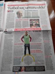 Cumhuriyet Gazetesi - 8 Nisan 2014 - Mustafa Denizli Futbol Suç Unsuru Oldu - Maçta Sahaya Atlayan Kişiyi Öldürüp Çöpe Attılar - Haşim Kılıç Anayasa Mahkemesi'nin Twitter Kararı'nı Savundu Hükümet Topa Tuttu - Reyhanlı İddiası - Ethem Sarısülük Davası - AKP'de Kadın İstifası - Öğrenciler Sansürü Sıfırlıyor