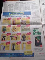 Cumhuriyet Gazetesi - 21 Şubat 2009 - Mehmet Sevigen'den Beklenen İstifa - İlhan Selçuk'a Türkiye Gazeteciler Cemiyeti Ödülü - Deniz Feneri Yolsuzluğuna İlişkin Dosya Nihayet Yola Çıkarken AKP Hükümetini Telaş Sardı - Merkez Bankası'ndan Dövize Yeni Önlem - Batı Şeria'da Utanç Duvarı Protestosunda 4. Yıl - Molotof Davasında 42 Yıl İstemi - Recep Tayyip Erdoğan'ın Sınıf Arkadaşına Aracılık
