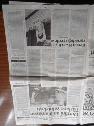 Cumhuriyet Gazetesi - 17 Haziran 2019 - Fenerbahçe Başkanı Ali Koç Devlet Bahçeli'yi ziyaret Etti - Ekrem İmamoğlu Ve Binali Yıldırım Canlı Yayında Karşı Karşıya - FETÖ'cüye Bakan Mektubu -  Hazine Ve Maliye Bakanı Berat Albayrak - İBB'den Binali Yıldırım Adına Vaatler - Berkin Elvan Vurulduğu Yerde Anikdi- Atatürk'e Sınırlama - İdlib'de Gözlem Noktasına Havan Saldırısı