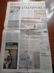Cumhuriyet Gazetesi - 17 Haziran 2019 - Fenerbahçe Başkanı Ali Koç Devlet Bahçeli'yi ziyaret Etti - Ekrem İmamoğlu Ve Binali Yıldırım Canlı Yayında Karşı Karşıya - FETÖ'cüye Bakan Mektubu -  Hazine Ve Maliye Bakanı Berat Albayrak - İBB'den Binali Yıldırım Adına Vaatler - Berkin Elvan Vurulduğu Yerde Anikdi- Atatürk'e Sınırlama - İdlib'de Gözlem Noktasına Havan Saldırısı