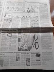 Cumhuriyet Gazetesi - 11 Temmuz 2003 - Saatleri Ayarlama Enstitüsü - Recep Tayyip Erdoğan'ın Geçmişi Ortaya Çıkıyor - Hikmetyar'ın Önünde Diz Çökmüş - Mehmet Ali Aybar  Anıldı - Ahmet Necdet Sezer Haydar Aliyev'i Aradı - Ferhat Tunç - Adalet Ve Kalkınma Partisi'nden Taktiksel Geri Adım - Tesettür'e Üniversite Yolu- İsrail Çocukları Topladı - De Boer'i Galatasaray Aldı - Trabzonspor'a Ağır Fatura