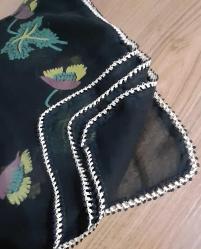 6 ADET İĞNE OYALI TÜLBENT YAZMA