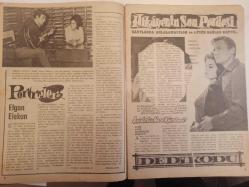 Artist Haftalık Ses Tiyatro ve Sinema Mecmuası Dergisi - 6 Şubat 1962 - Sayı:81 - Leyla Sayar - Belgin Doruk - Fatma Girik - Nilüfer Aydan - Orhan Günşiray - Neriman Köksal - Marina Vlady - Muhterem Nur - David Niven - Mitzi Gaynar - Haldun Dormen - Sade Doğan - Efgan Efekan - Zeki Müren - Göksel Arsoy - Jean Pierre Cassel - Yıldız Kenter - Müşfik Kenter - Muzaffer Tema - Fikret Hakan - Evrim Fer - Tunca Aksoy - Kenan Pars - Neriman Köksal - Gönül Yazar - Nail Yurdakul - Sabiha Tokgöz - Nevin Aypar - Baki Tamer - Saim Alpago - Zeki Müren - Cüneyt Gökçer - Belgin Doruk - İsmet Sıral - Özcan Bilge - Efgan Efekan - Evrim Fer fotoğraf ve haberi - Tam Takım Dergi