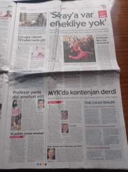 Cumhuriyet Gazetesi - 1 Nisan 2014 - Gezi Davası Savcısı Mehmet Selim Kiraz Öldürüldü - Dhkpc'li İki Kişi Çağlayan Adliyesinde Savcı Mehmet Selim Kiraz'ı Rehin Aldı - Şafak Yayla - Bahtiyar Doğruyol - Recep Tayyip Erdoğan Teröristler Adliyeye Cüppe İle Gelmişler - Savcı Mehmet Selim Kiraz Berkin Elvan Dosyasına Bakıyordu - Berkin Elvan'ın Babasının Çabaları Yetmedi - Saat Sonra Baskın - Barolar Birliği Başkanı Metin Feyzioğlu