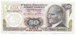 50 Lira 6.Emisyon 1.Tertip H12 175872 (wb0210)