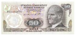 50 Lira 6.Emisyon 1.Tertip H12 175870 (wb0208)