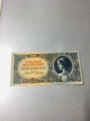 Efemera - 1946 MACARİSTAN 10.000 PENGO - kitantik - kitaLog