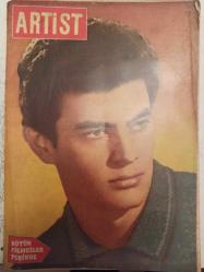 Artist Haftalık Ses Tiyatro ve Sinema Mecmuası Dergisi - 15 Mayıs 1962 - Tanju Gürsu - Göksel Arsoy - Nurhan Nur - Deniz Engin - Efgan Efekan - Leyla Sayar - Turan Aksoy - Sade Doğan - Artık Uslandı haberi - Ekrem Bora - Dedikodu haberi - Aysel Tanju - Peri Han - Özden Çelik - Örnek Gençler haberi - Tanju Gürsu - Filiz Akın - Suphi Kaner - Ekrem Bora - Şans Kapısı Açık haberi - Filiz Akın - Suna Pekuysal - Göksel Arsoy - Memduh Ün - Fatma Girik - Seni Kaybedersem Filmi - Göksel Arsoy - Nurhan Nur - Erkan Yolaç - Öztürk Serengil - Süreyya Duru - Nilüfer Aydan - Işın Kaan - Türkan Şoray - Necdet Çağlar - Göksel Arsoy - Sylvia Penses - Sabina - Gönül Yazar - Salih Tozan - Muazzez Arçay - Nevin Aypar - Gül Vergan - Fikret Hakan - Altan Erbulak - Erol Günaydın - Nurşen Özkul - Türkan Şoray - Neriman Köksal fotoğraf ve haberi - Tam Takım Dergi