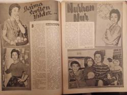 Artist Haftalık Ses Tiyatro ve Sinema Mecmuası Dergisi - 15 Mayıs 1962 - Tanju Gürsu - Göksel Arsoy - Nurhan Nur - Deniz Engin - Efgan Efekan - Leyla Sayar - Turan Aksoy - Sade Doğan - Artık Uslandı haberi - Ekrem Bora - Dedikodu haberi - Aysel Tanju - Peri Han - Özden Çelik - Örnek Gençler haberi - Tanju Gürsu - Filiz Akın - Suphi Kaner - Ekrem Bora - Şans Kapısı Açık haberi - Filiz Akın - Suna Pekuysal - Göksel Arsoy - Memduh Ün - Fatma Girik - Seni Kaybedersem Filmi - Göksel Arsoy - Nurhan Nur - Erkan Yolaç - Öztürk Serengil - Süreyya Duru - Nilüfer Aydan - Işın Kaan - Türkan Şoray - Necdet Çağlar - Göksel Arsoy - Sylvia Penses - Sabina - Gönül Yazar - Salih Tozan - Muazzez Arçay - Nevin Aypar - Gül Vergan - Fikret Hakan - Altan Erbulak - Erol Günaydın - Nurşen Özkul - Türkan Şoray - Neriman Köksal fotoğraf ve haberi - Tam Takım Dergi