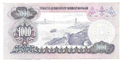 1000 Lira 6.Emisyon 2.Tertip D26 302565 (wb0086)