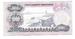 1000 Lira 6.Emisyon 2.Tertip D26 302580 (wb0085)