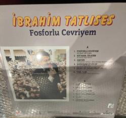 İbrahim Tatlises Klasikleri ve FOSFORLU Cevriyem 2  PLAK SIFIR JELATİNLİ AMBALAJINDADIR yeni baskı