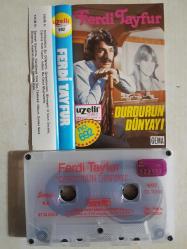Efemera - FERDİ TAYFUR DURDURUN DÜNYAYI 692  UZELLİ KEMİK BASKI - kitantik - kitaLog