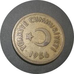 1956 25 kuruş ççt