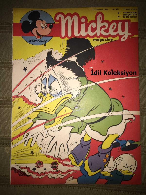 MICKEY MAGAZINE 1958 №427 Os Anos de Ouro de Mickey Vol. 11 (1958