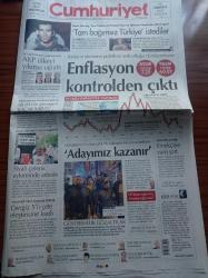 Cumhuriyet Gazetesi - 6 Mayıs 2022 - Bill Gates'ten İtiraf Epstein İle Görüşmem Hataydı - Deniz Gezmiş Yusuf Aslan Ve Hüseyin İnan'ın İdamının Üzerinden 50 Yıl Geçti - Süleyman Soylu Ve Ümit Özdağ Silahsız Düello Çağrısı - Gelecek Partisi - Demokrat Parti - Saadet Partisi - Mehmet Cengiz 5'li Çete Eleştirisine Kızdı - Ekrem İmamoğlu Mu Kemal Kılıçdaroğlu Mu