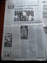 Cumhuriyet Gazetesi - 6 Mayıs 2022 - Bill Gates'ten İtiraf Epstein İle Görüşmem Hataydı - Deniz Gezmiş Yusuf Aslan Ve Hüseyin İnan'ın İdamının Üzerinden 50 Yıl Geçti - Süleyman Soylu Ve Ümit Özdağ Silahsız Düello Çağrısı - Gelecek Partisi - Demokrat Parti - Saadet Partisi - Mehmet Cengiz 5'li Çete Eleştirisine Kızdı - Ekrem İmamoğlu Mu Kemal Kılıçdaroğlu Mu