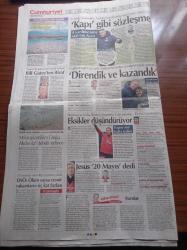 Cumhuriyet Gazetesi - 6 Mayıs 2022 - Bill Gates'ten İtiraf Epstein İle Görüşmem Hataydı - Deniz Gezmiş Yusuf Aslan Ve Hüseyin İnan'ın İdamının Üzerinden 50 Yıl Geçti - Süleyman Soylu Ve Ümit Özdağ Silahsız Düello Çağrısı - Gelecek Partisi - Demokrat Parti - Saadet Partisi - Mehmet Cengiz 5'li Çete Eleştirisine Kızdı - Ekrem İmamoğlu Mu Kemal Kılıçdaroğlu Mu