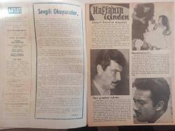 Artist Haftalık Ses Tiyatro ve Sinema Mecmuası Dergisi - 28 Ağustos 1962 - Sayı:110 - Orhan Günşiray - Filiz Akın - Hüseyin Baradan - Ahmet Tarık Tekçe - Zeynep Değirmencioğlu - Kadir Savun - Nuray Uslu - Yılmaz Duru - Sadri Alışık - Özdemir Birsel - Belgin Doruk - İsmail Hakkı - Meral Sayın - Oya Tarı - Orhan Günşiray - Gönül Bayhan - Muzaffer Tema - Nebahat Çehre - Öztürk Serengil - Gönül Yazar - Ulvi Uraz - Agah Özgüç - Muhterem Nur - Neşe Yulaç - Birsen Menekşeli - Aysel Tanju - Suna Selen - Handan Adalı - Çolpan İlhan - Rüçhan Çamay - Orhan Elmas - Özcan Tekgül - Süreyya Gürol - Göksel Arsoy - Ceylan Ece - Orhan Elmas - Lale Oraloğlu - Ali Oraloğlu - Cilalı İbo - Serpil Gül - Turgut Özatay - Senih Orkan - Kenan Pars - Ulvi Uraz - Filiz Akın - Metin Erksan - Celal Ersöz - Belgin Doruk - Mualla Kavur - Muhterem Nur - Neşe Yulaç fotoğraf ve haberi - Tam Takım Dergi
