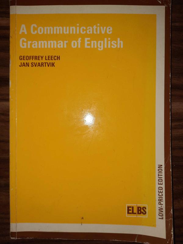 A Communicative Grammar Of English Geoffrey Leech -Jan Starvik