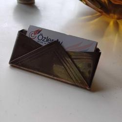 Gümüş Masaüstü Kartvizitlik,925 ayar