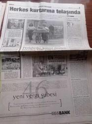 Milliyet Gazetesi - 15 Kasım 1999 - Deprem'de Hangi Semtler Nasıl Etkilenecek - MTA Genel Müdürü Cengiz Atak - İstanbul Nefesini Tutmuş Beklerken Sismik 1 Gemisinin Araştırma Sonuçları Açıklanmıyor - ABD Başkanı Bill Clinton Ankara'da - Bill Clinton'ı Esenboğa'da Süleyman Demirel Karşıladı - Rauf Denktaş'tan Oldu Bitti'ye Ret - ABD'li Sanatçı Tina Turner - Mehmet Aslantuğ - Arzum Onan