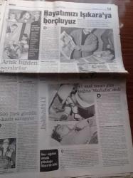 Milliyet Gazetesi - 15 Kasım 1999 - Deprem'de Hangi Semtler Nasıl Etkilenecek - MTA Genel Müdürü Cengiz Atak - İstanbul Nefesini Tutmuş Beklerken Sismik 1 Gemisinin Araştırma Sonuçları Açıklanmıyor - ABD Başkanı Bill Clinton Ankara'da - Bill Clinton'ı Esenboğa'da Süleyman Demirel Karşıladı - Rauf Denktaş'tan Oldu Bitti'ye Ret - ABD'li Sanatçı Tina Turner - Mehmet Aslantuğ - Arzum Onan