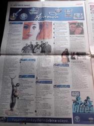 Milliyet Gazetesi - 12 Aralık 2003 - MİT Müsteşarı Şenkal Atasagun'un Verdiği Yemek - Türban Eylemine Yorum Yok - Antalya'da Türban Eylemi Tırmanıyor - Türban Raporu Jacques Chirac'ta Okulda Dini İşaret Yasak - Almanya Kaplancılara Savaş Açtı - Kara Ses Operasyonu - Metin Kaplan - Döner Paraları Uzan Grubundan - Genç Parti - Son Hapis Cezası Necmettin Erbakan'ı Ağlattı
