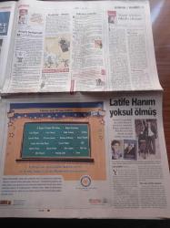 Milliyet Gazetesi - 12 Aralık 2003 - MİT Müsteşarı Şenkal Atasagun'un Verdiği Yemek - Türban Eylemine Yorum Yok - Antalya'da Türban Eylemi Tırmanıyor - Türban Raporu Jacques Chirac'ta Okulda Dini İşaret Yasak - Almanya Kaplancılara Savaş Açtı - Kara Ses Operasyonu - Metin Kaplan - Döner Paraları Uzan Grubundan - Genç Parti - Son Hapis Cezası Necmettin Erbakan'ı Ağlattı