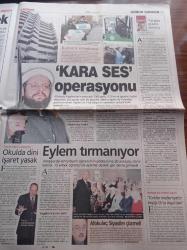 Milliyet Gazetesi - 12 Aralık 2003 - MİT Müsteşarı Şenkal Atasagun'un Verdiği Yemek - Türban Eylemine Yorum Yok - Antalya'da Türban Eylemi Tırmanıyor - Türban Raporu Jacques Chirac'ta Okulda Dini İşaret Yasak - Almanya Kaplancılara Savaş Açtı - Kara Ses Operasyonu - Metin Kaplan - Döner Paraları Uzan Grubundan - Genç Parti - Son Hapis Cezası Necmettin Erbakan'ı Ağlattı