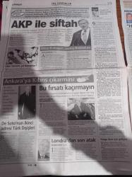 Milliyet Gazetesi - 3 Aralık 2002 - Siirt'teki Seçim İptal - Recep Tayyip Erdoğan Sevindi Jet Fadıl Gitti - Sendikacı Süleyman Yeter'e İşkence Yapmaktan Mahkum Olan Polislerin 1 Yıllık Cezası Bir Daha Yapmazlar Diye Ertelendi - Cem Yılmaz Telsim'den Turkcell'e Transfer Oluyor - Hasan Basri Aydın - Sarı Lacivert Cami Tartışması - Sabah Ve ATV Böyle Satılacak - Tarkan