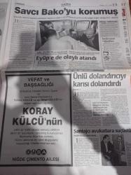 Milliyet Gazetesi - 5 Mayıs 2000 - Devlet Bahçeli MHP Pazu Partisi Değiliz - Ahmet Necdet Sezer'in Bugün Cumhurbaşkanı Olunması Bekleniyor - Süleyman Demirel'e Ferman- Orgeneral Hüseyin Kıvrıkoğlu'ndan Sert Açıklama - Necmettin Erbakan Hoca'ya Yaktın Bizi Gül Goncası Siiri- MHP Diyarbakır Eski İl Başkanı Öldürüldü - Her Yönüyle Ahmet Necdet Sezer - Anayasa Mahkemesi Başkanı - Tsunami Ada Yuttu