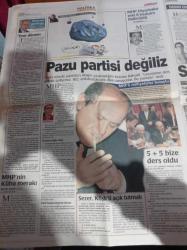 Milliyet Gazetesi - 5 Mayıs 2000 - Devlet Bahçeli MHP Pazu Partisi Değiliz - Ahmet Necdet Sezer'in Bugün Cumhurbaşkanı Olunması Bekleniyor - Süleyman Demirel'e Ferman- Orgeneral Hüseyin Kıvrıkoğlu'ndan Sert Açıklama - Necmettin Erbakan Hoca'ya Yaktın Bizi Gül Goncası Siiri- MHP Diyarbakır Eski İl Başkanı Öldürüldü - Her Yönüyle Ahmet Necdet Sezer - Anayasa Mahkemesi Başkanı - Tsunami Ada Yuttu