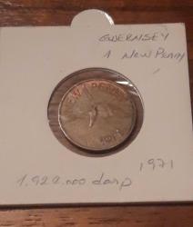 Guernsey 1 New Penny 1971