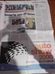 Milliyet Gazetesi - 30 Ekim 2006- Yimpaş Skandalında Bakana Rağmen Yargıda Yeni Bir Şey Yok - El Kaide İncelemesi Sermaye 1150'ye Katladı - Marmara'da Deprem Tehlikesi Büyük - Anayasa Mahkemesi Yeni Hizmet Binası Açılışına Recep Tayyip Erdoğan Bülent Ersoy Ve Anayasa Mahkemesi Başkanı Tülay Tuğcu Katıldı - Ahmet Necdet Sezer'le Son 29 Ekim - Avrupa Birliğinin Konuşan Asker Sıkıntısı - Müftüyü Kovun Yoksa Aramız Açılır